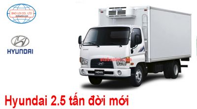 Hyundai 2.5 tấn đời mới (HD65)