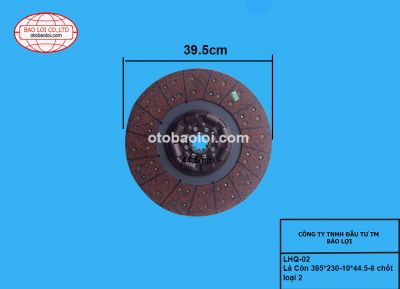 Lá Côn  395*230-10*44.5-8 chốt loại 2