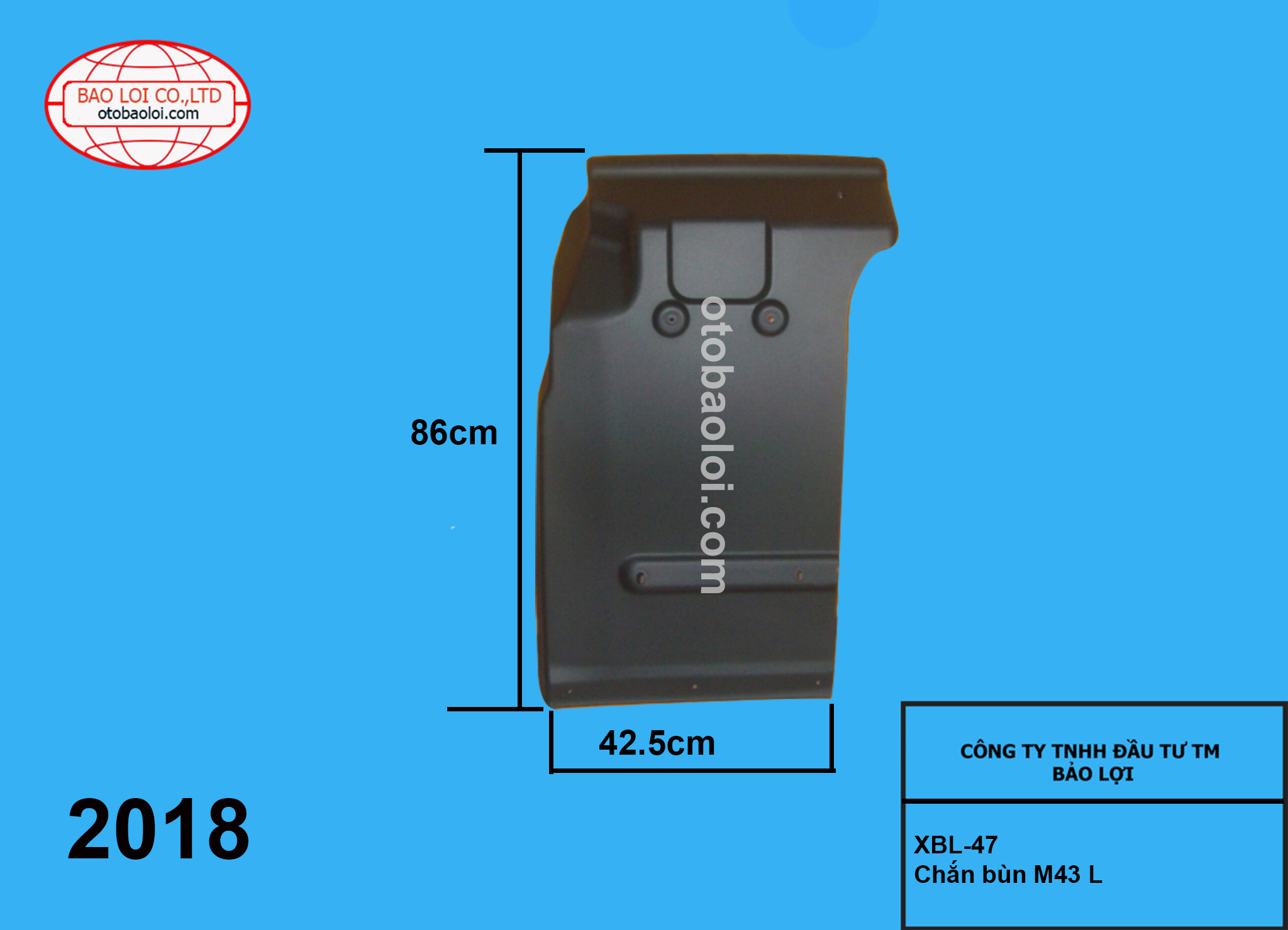 Chắn bùn M43 L