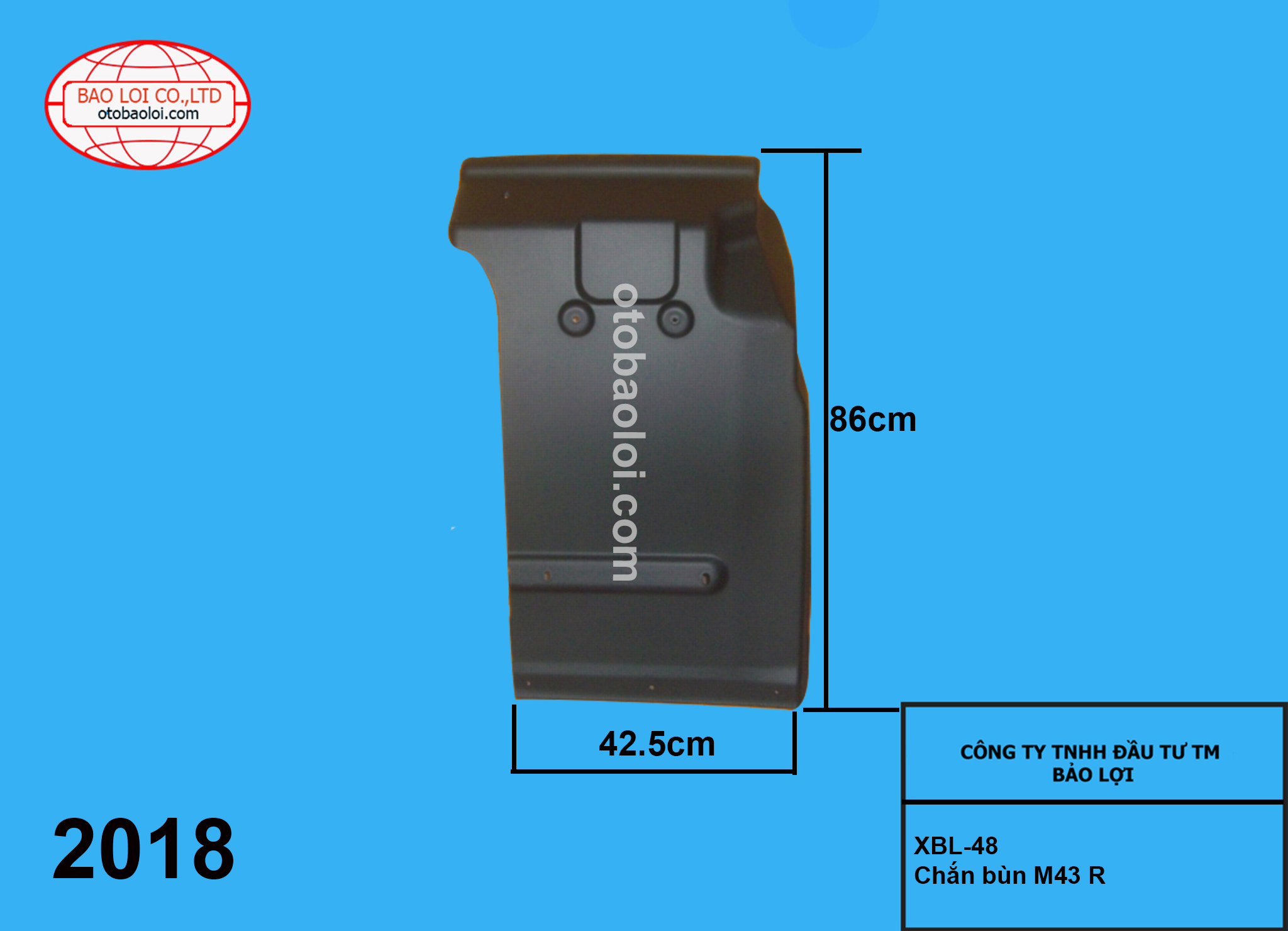 Chắn bùn M43 R