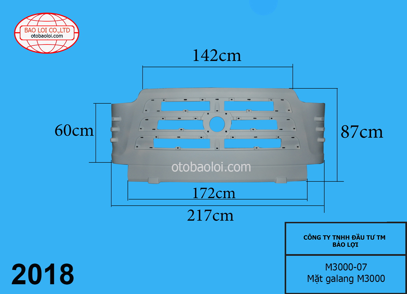 Mặt galang M3000