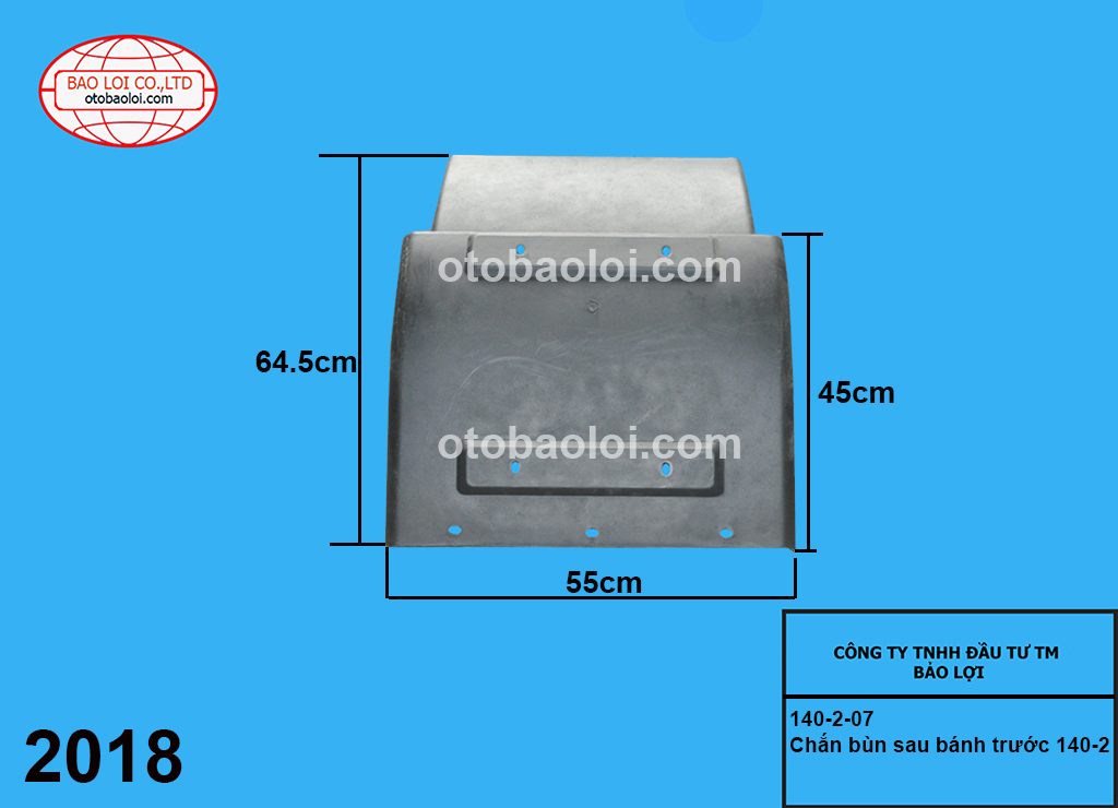 Chắn bùn sau bánh sau DF1230