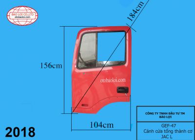 Cánh cửa tổng thành cơ JAC L
