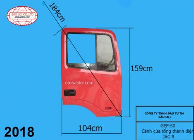 Cánh cửa tổng thành điện JAC R