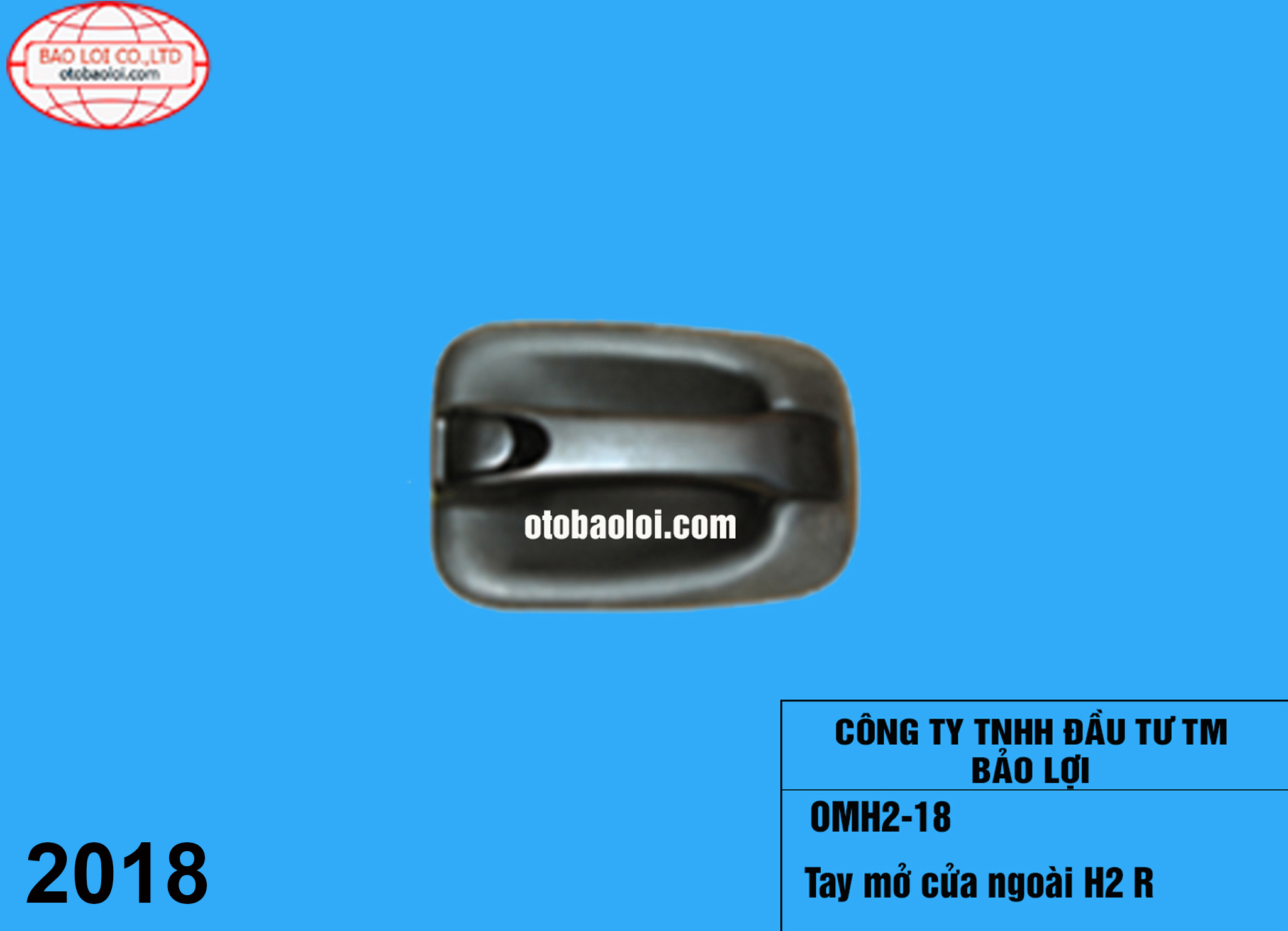 Tay mở cửa ngoài H2 R