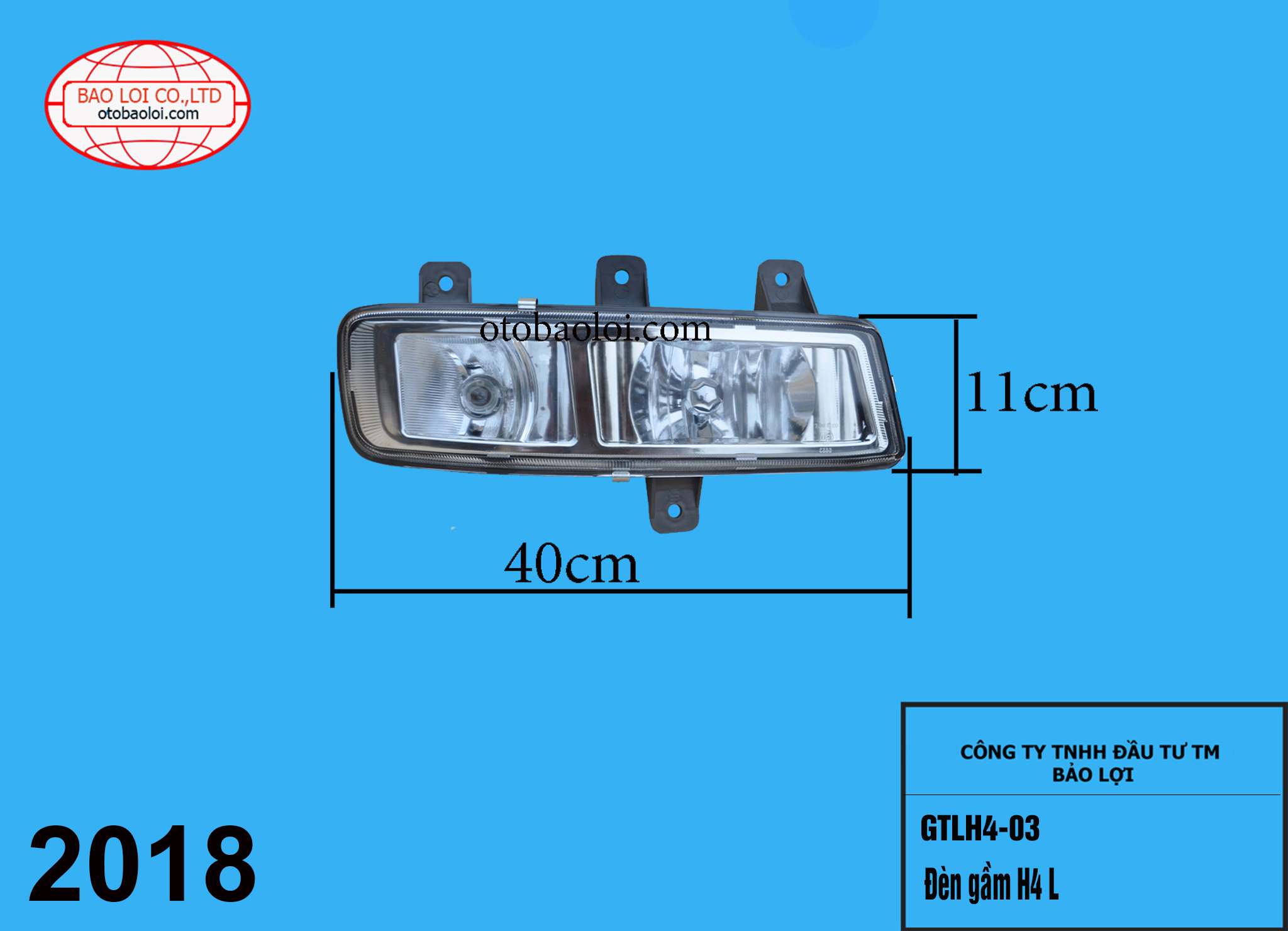 Đèn gầm H4 L