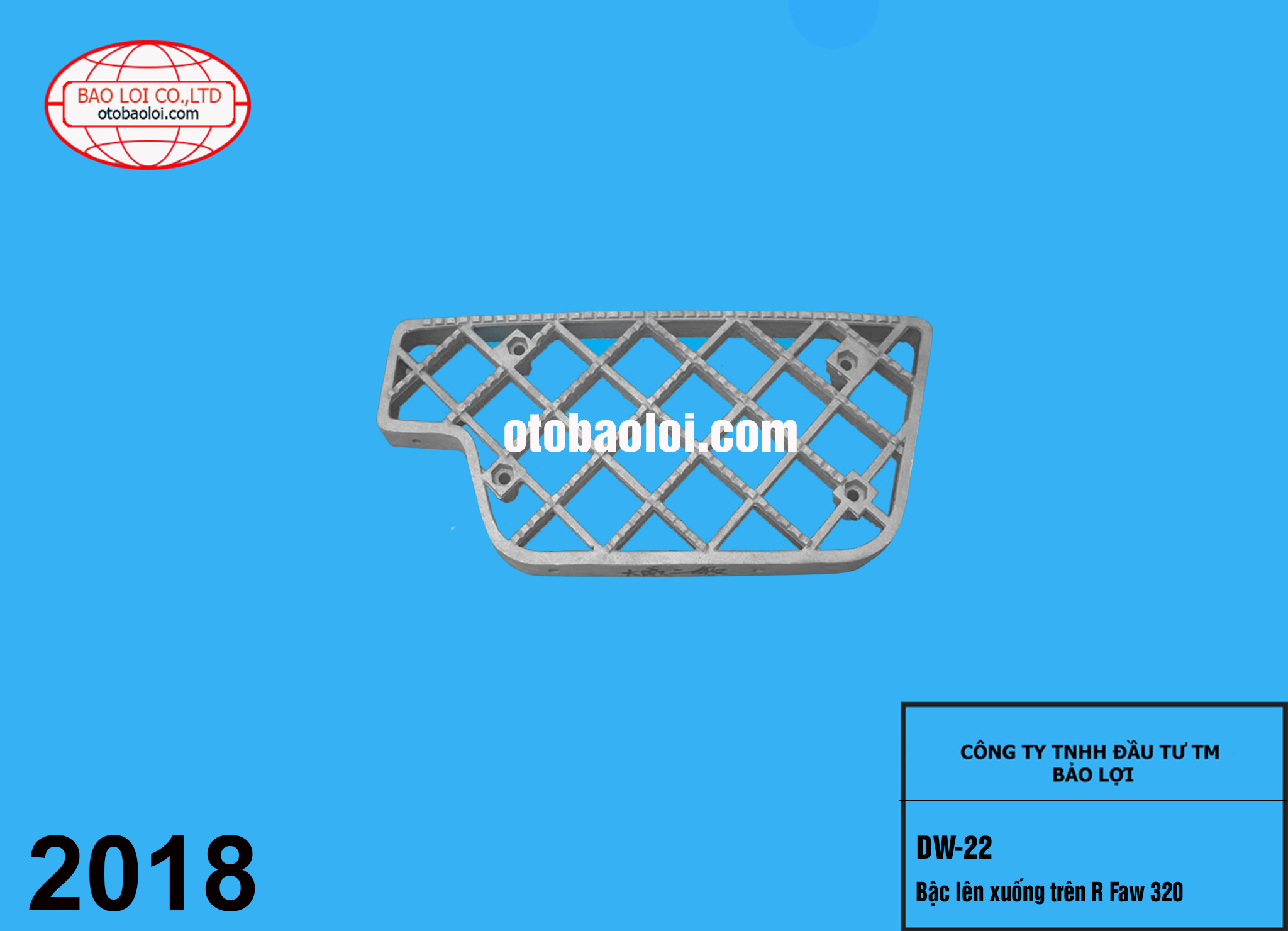 Bậc lên xuống trên R Faw 320