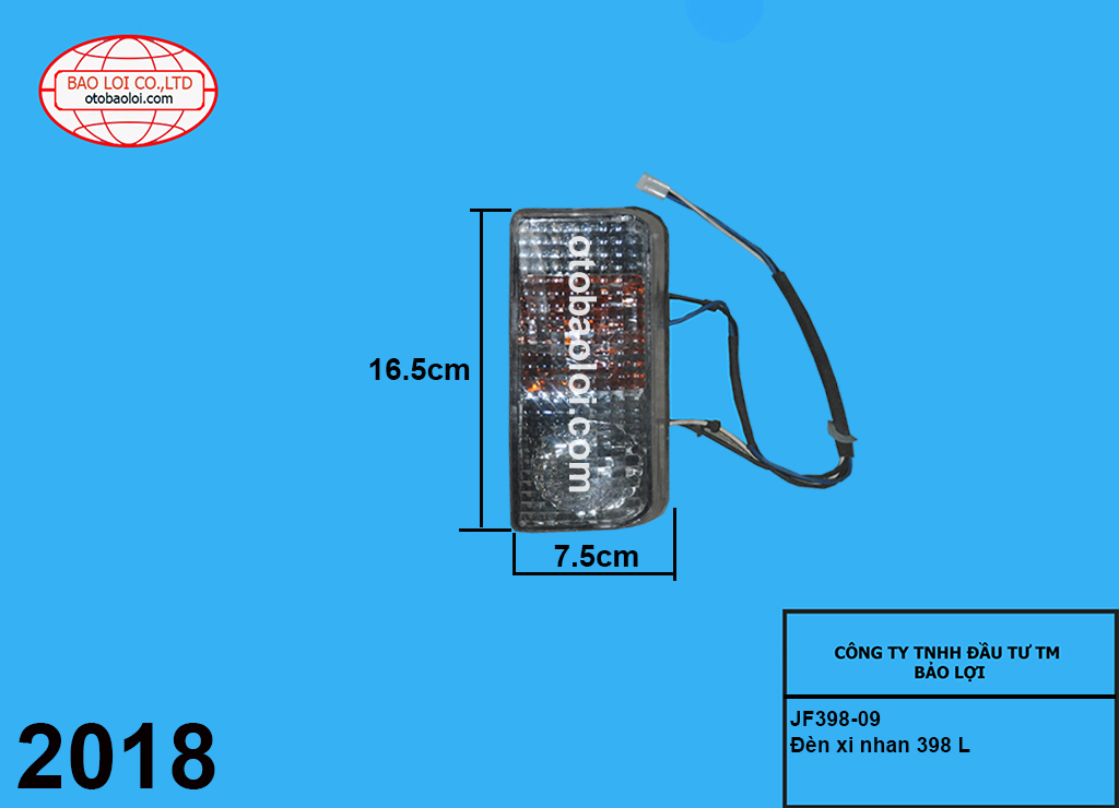 den xin nhan 398 L
