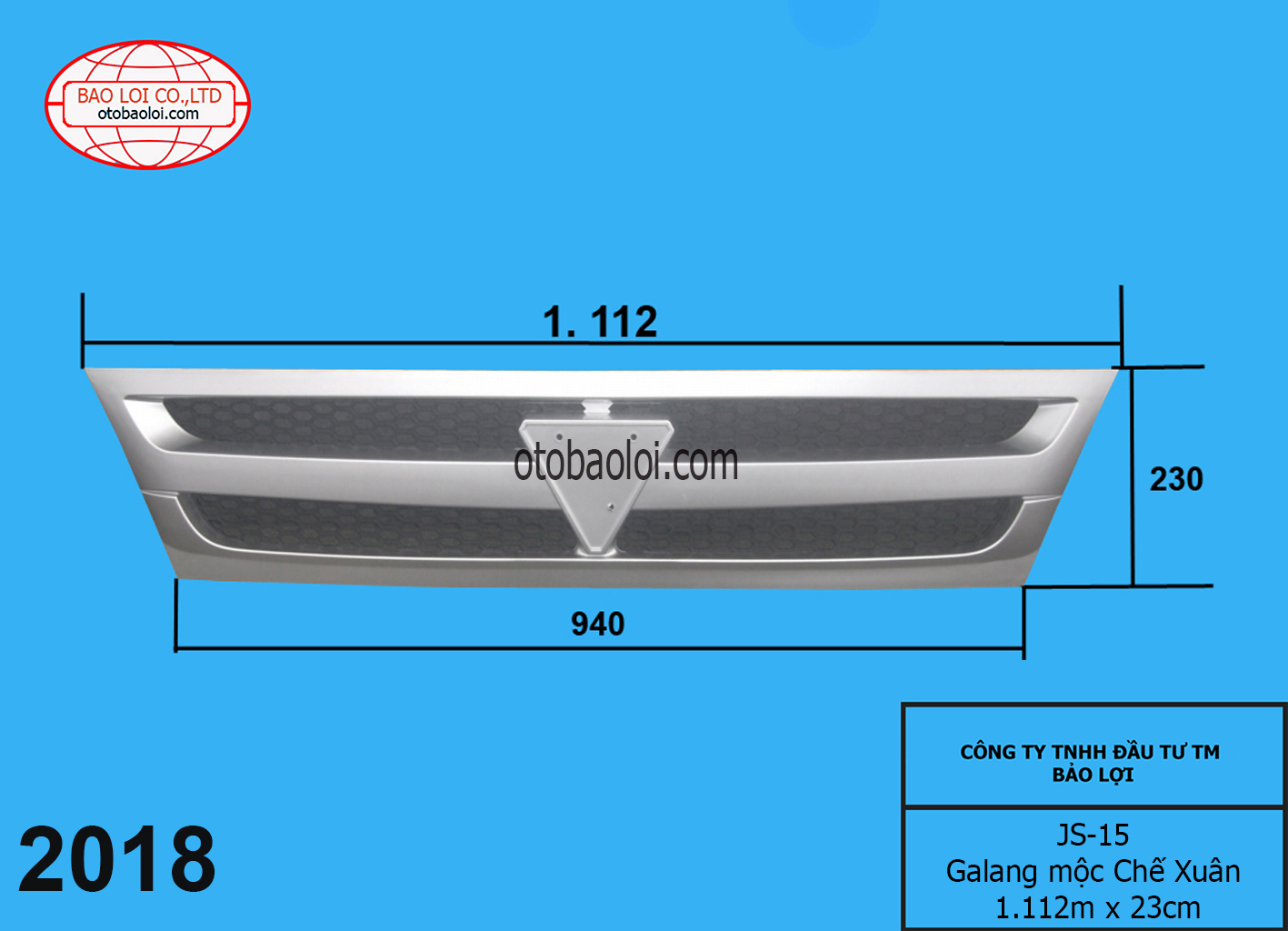 Galang mạ điện Chế Xuân 1.200m x 250 cm