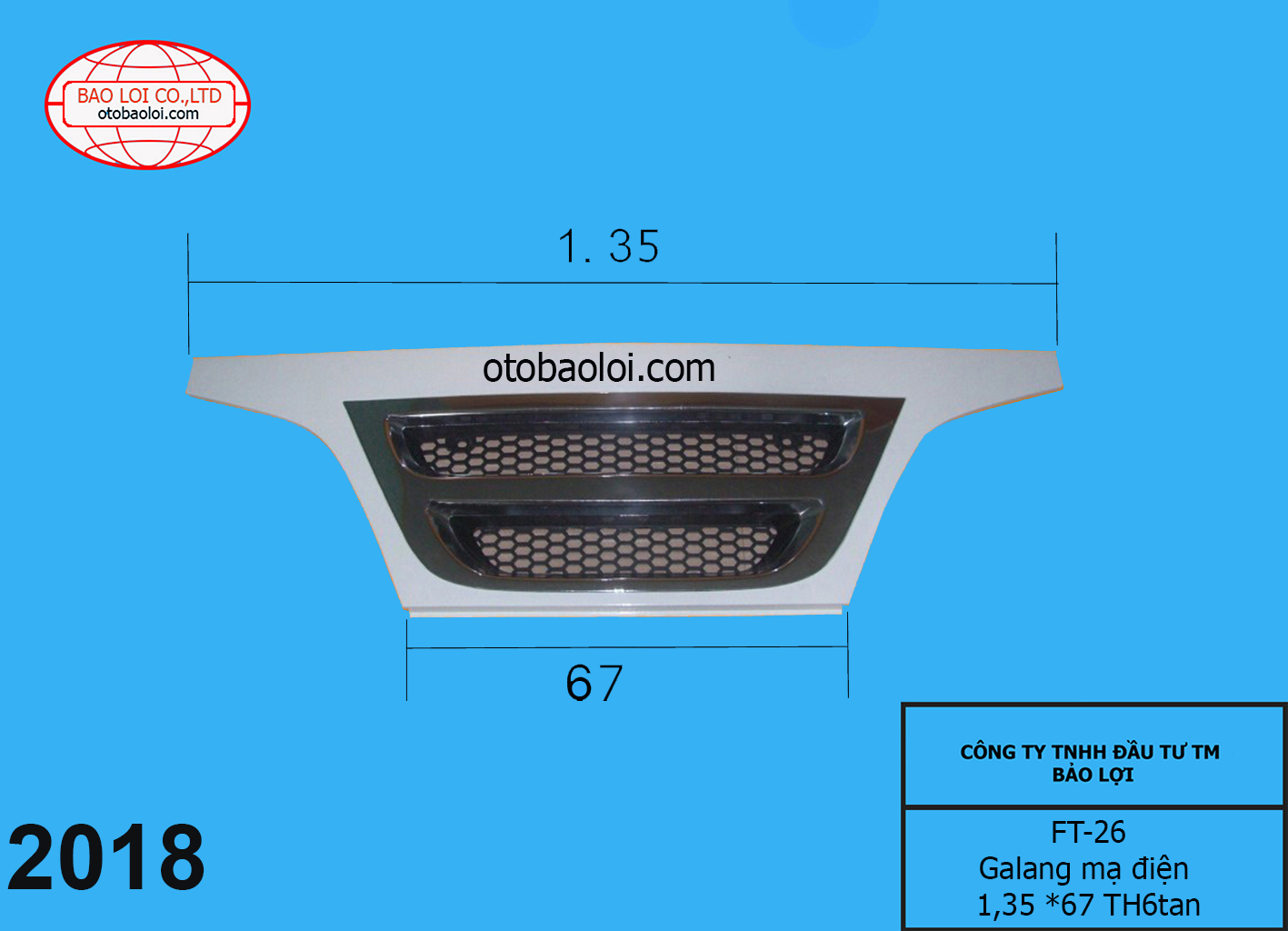galang mạ điện 1,35 *67 TH