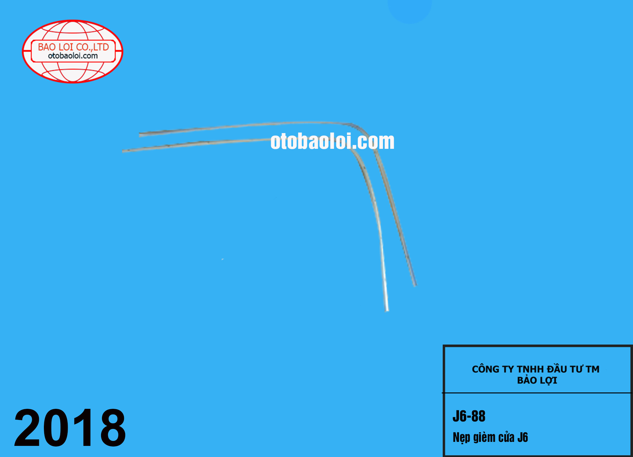 Nẹp rèm cửa J6