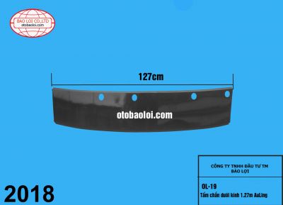 Tấm chắn dưới kính 1.27m AuLing