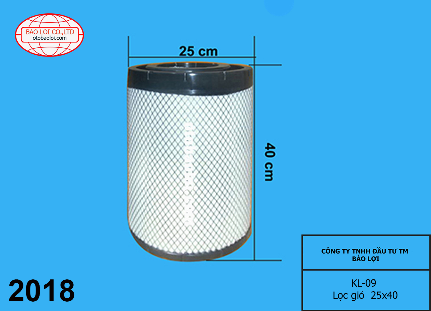 Lọc gió 24x50