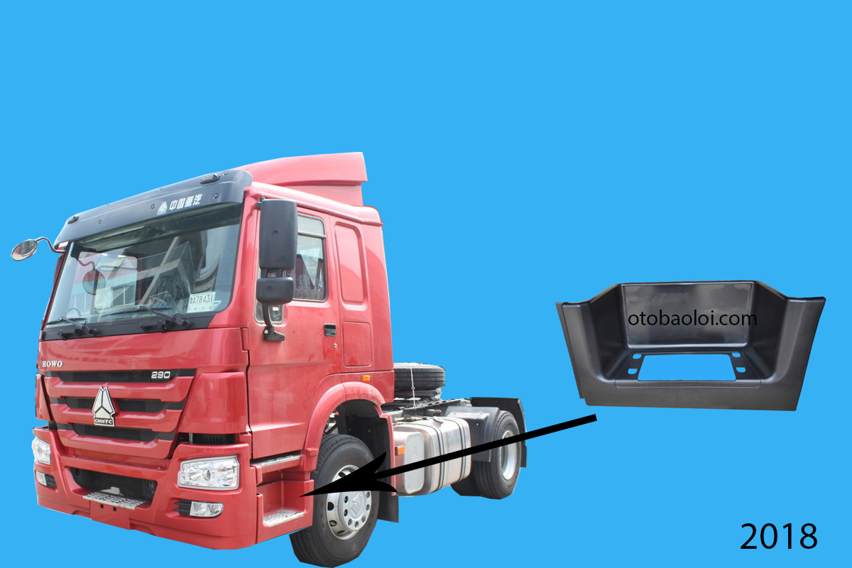 Ốp bậc lên xuống đầu kéo 2010 sơn L HW