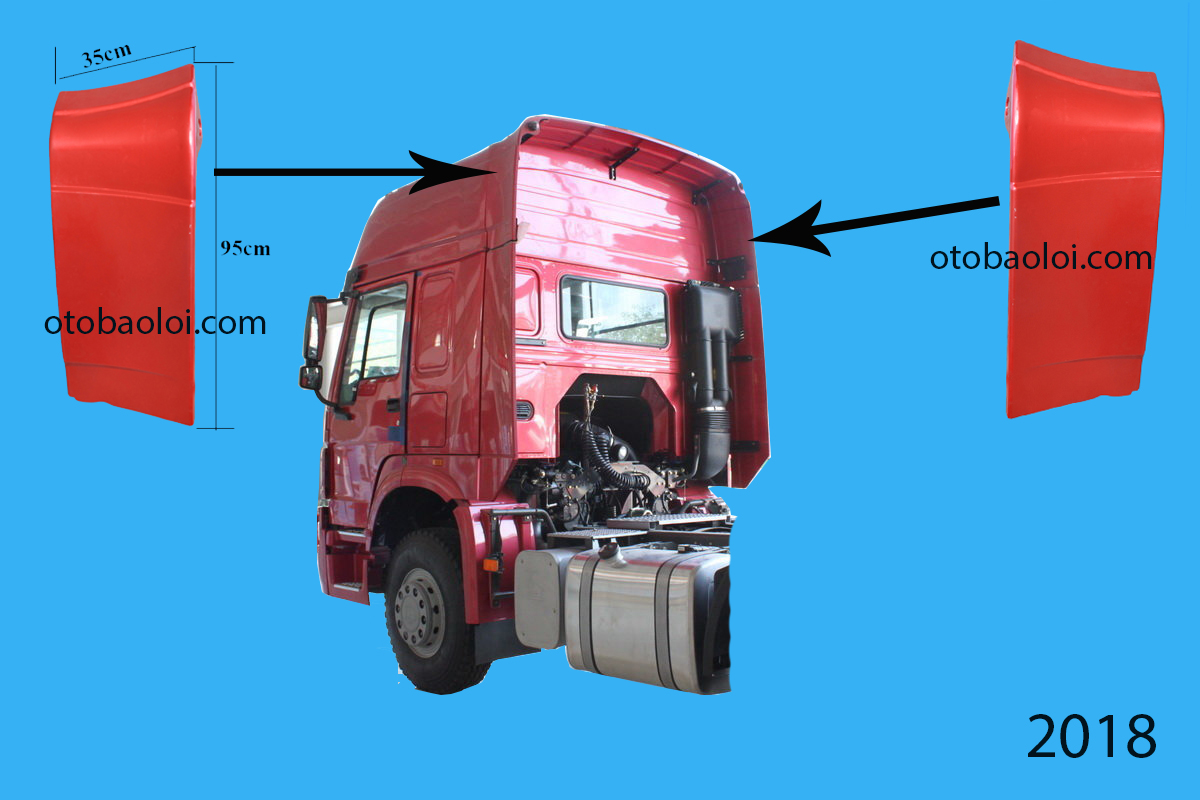 Lướt gió trên nóc cabin L 95*36 HW