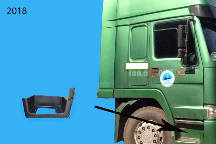Ốp bậc lên xuống đầu kéo 2007 sơn R HW