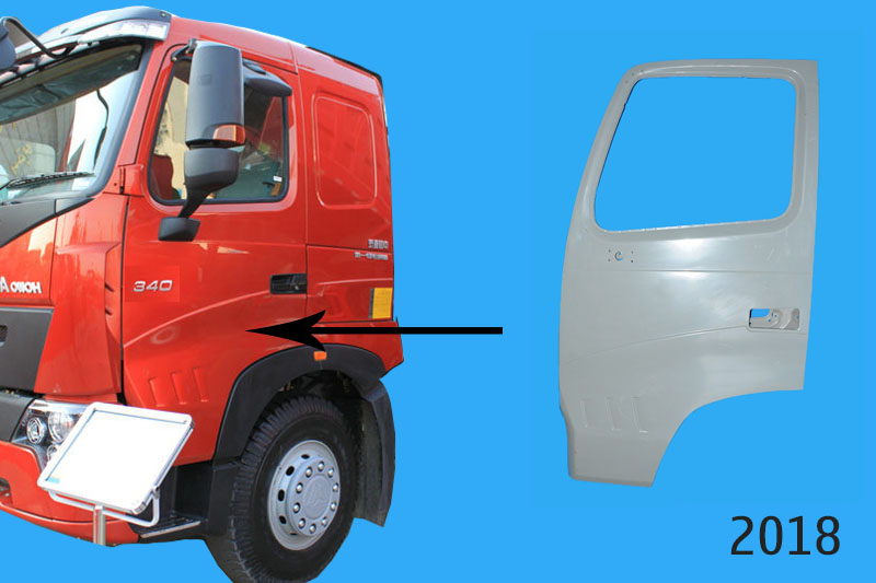 Cánh cửa mộc nóc thấp Howo A7 L