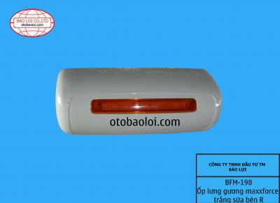 Ốp lưng gương maxxforce trắng sữa bên R