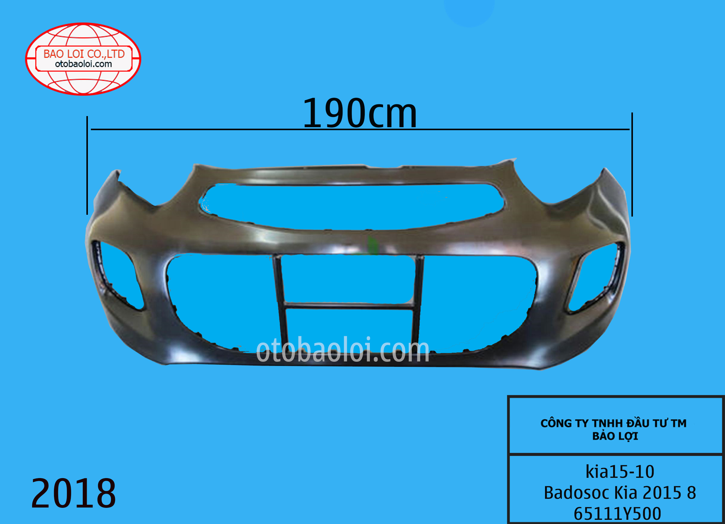 Badosoc trước Kia 2015 865111Y500 (loại rẻ)