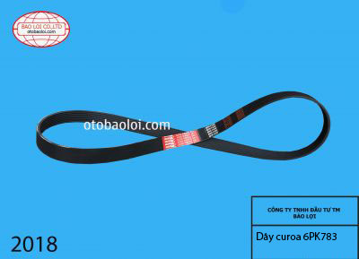 Dây curoa 6PK783
