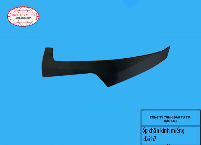 Lắp nhựa ốp chân kính miếng dài H7 Lắp nhựa ốp chân kính miếng dài H7